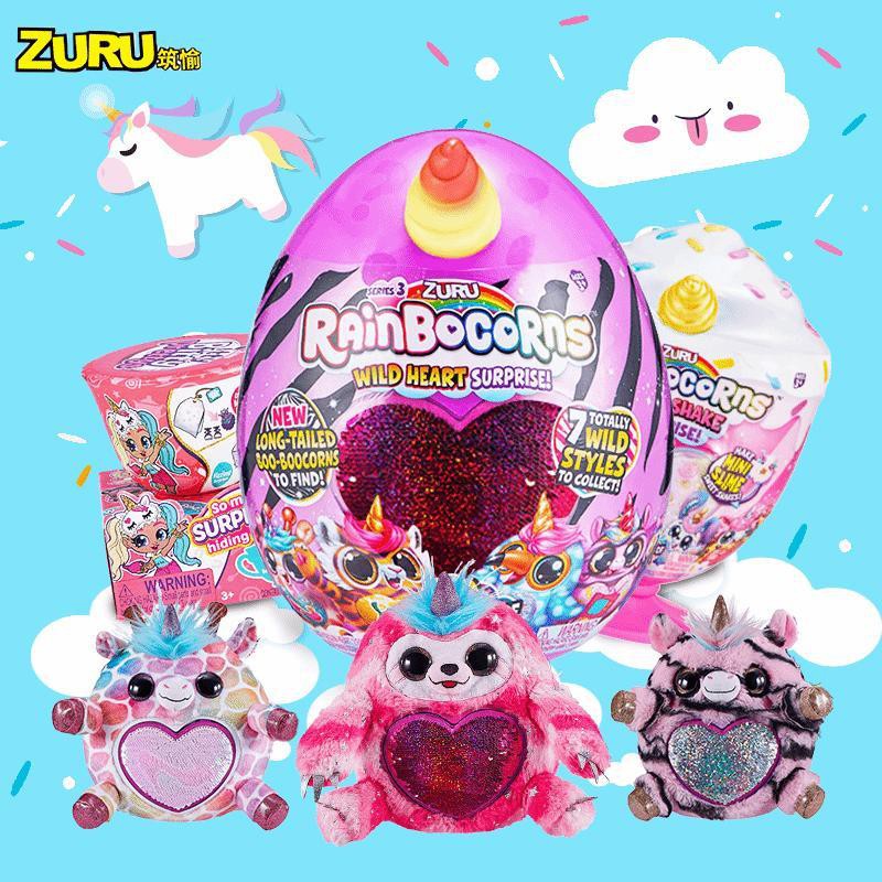 Zuru Three Generations Of Rainbow Unicorn Super Big Surprise Egg Blind Box  Magic Plush Toy Doll Doll | Shopee Philippines