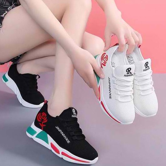 Bestseller Womens Rubber Breathable Sneakers Shoes 888 Shopee