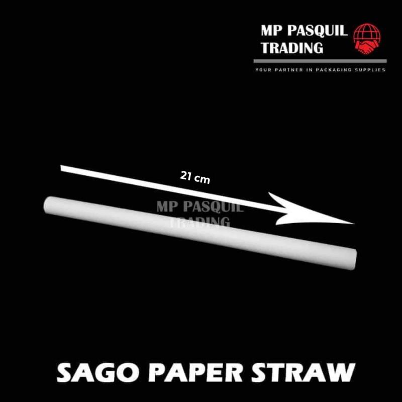 Boba/ Sago Straw (100pcs INDIVIDUAL WRAP) | Shopee Philippines