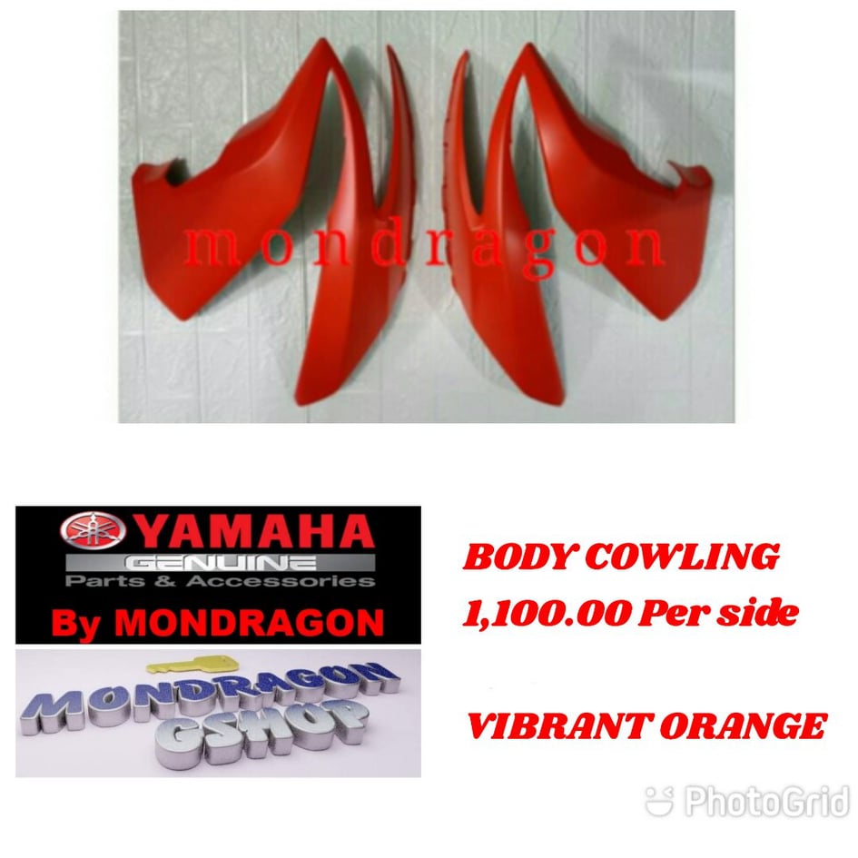 YAMAHA GENUINE PARTS BODY COWLING FOR AEROX V1 155 | Shopee Philippines