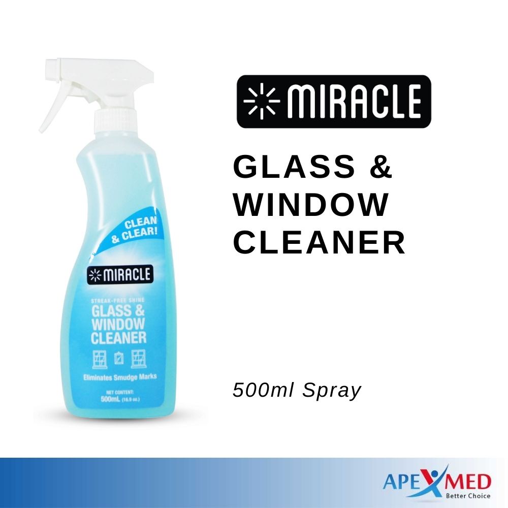 Miracle Glass & Window Cleaner Spray 500ml Shopee Philippines