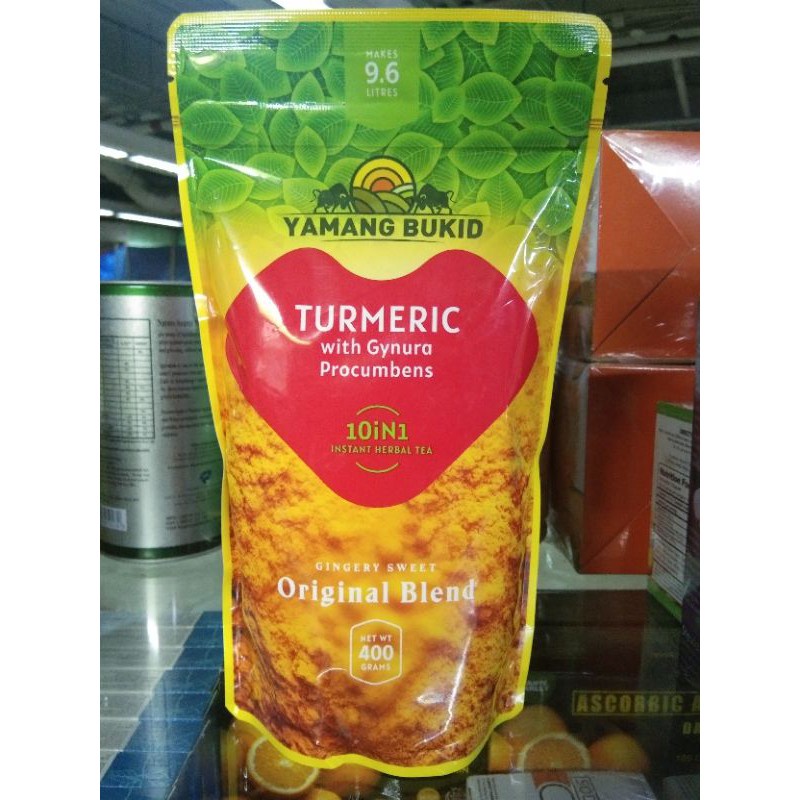 Food & Beverage Yamang Bukid Turmeric with Gynura Procumbens 10 in 1