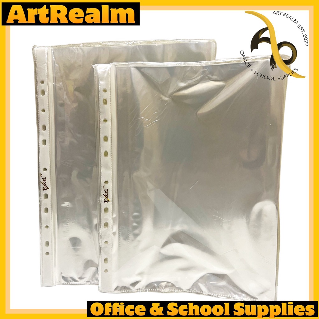 Excel Clear Sheet Protector [11 Holes] Shopee Philippines