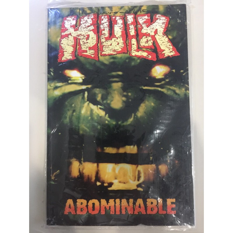 The Incredible Hulk Abomination Full color Marvel Comics | Shopee ...