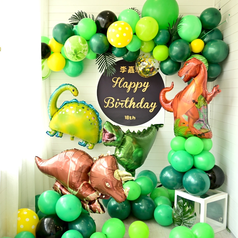 89 Pack Dinosaur Party Supplies Little Dino Party Decorations Set for ...