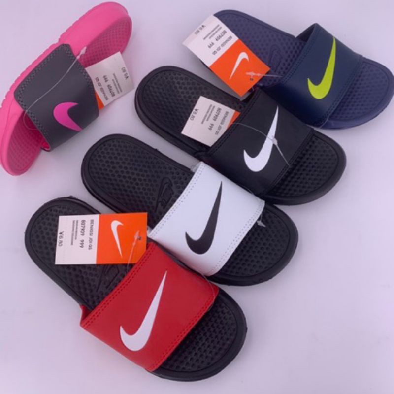 Nike slippers for clearance toddlers