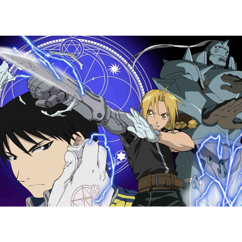 Fullmetal Alchemist Brotherhood Poster A4 Size | Shopee Philippines