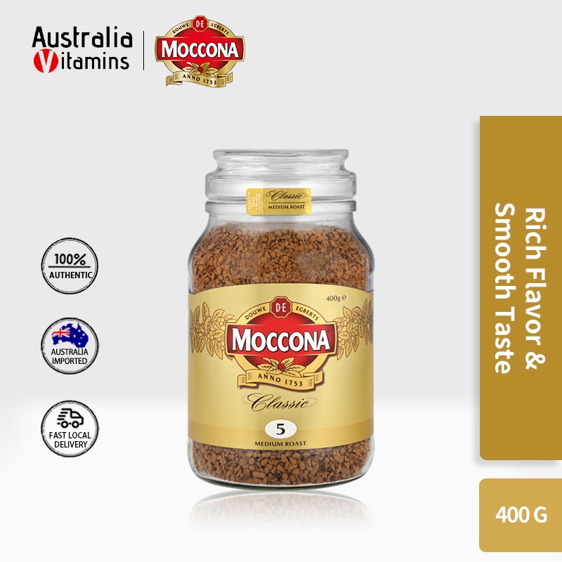 Moccona Classic 5 Medium Roast 400g Shopee Philippines