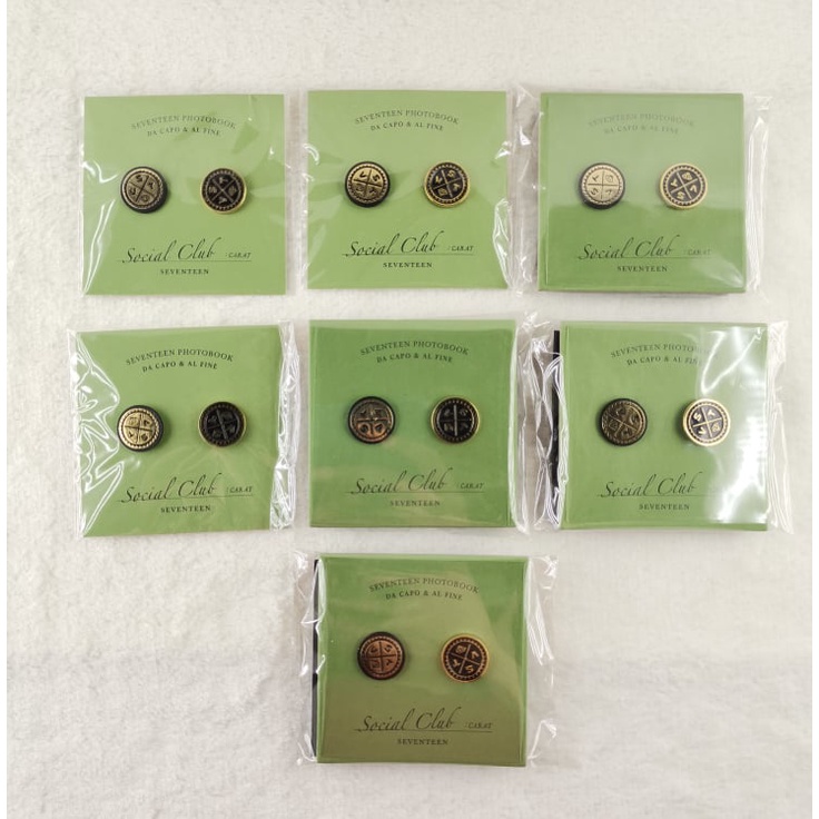 TINGI SEVENTEEN SOCIAL CLUB Official Inclusions Weverse POB Badge