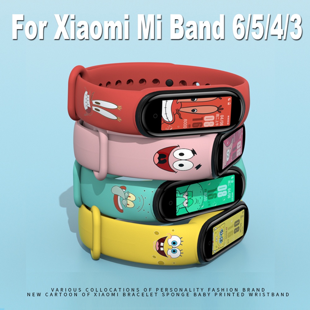 Mi band 4 spongebob hotsell