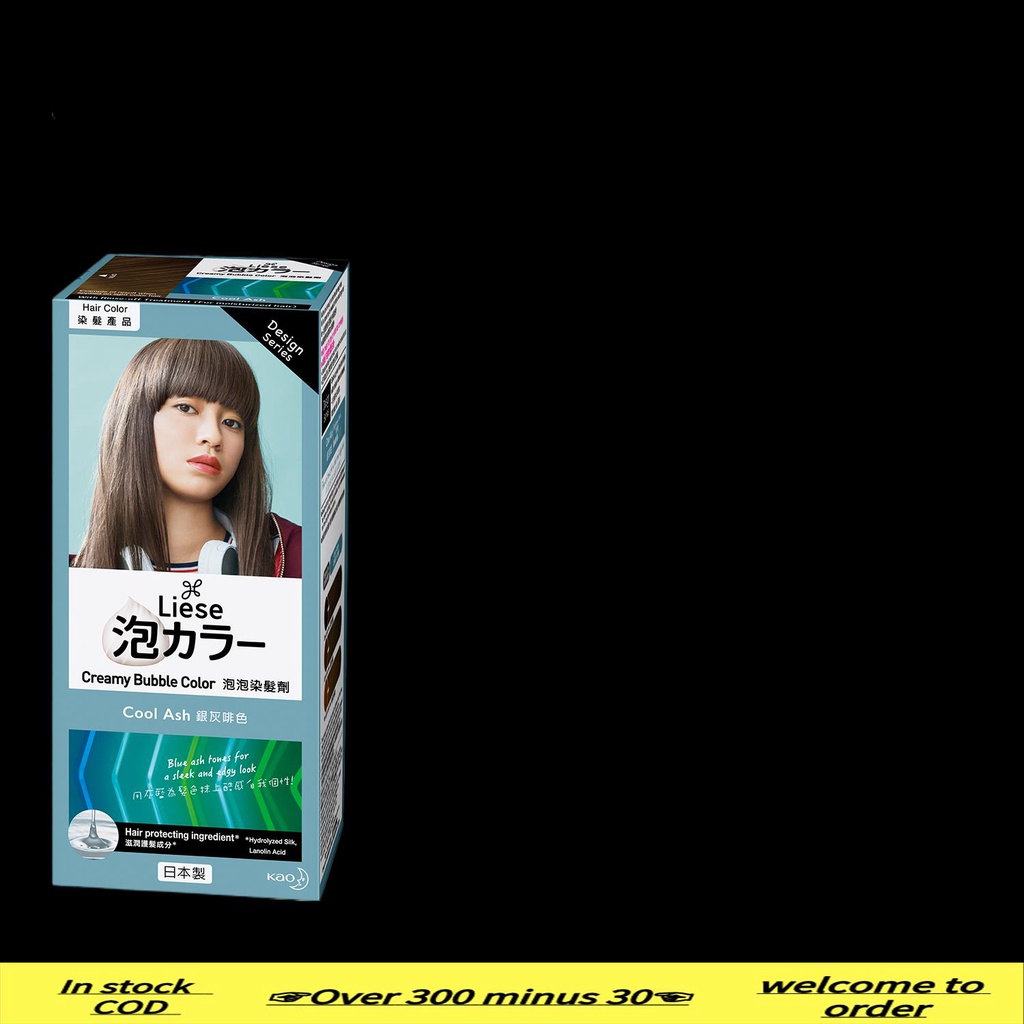 COD 2022 Liese Creamy Bubble Hair Color (Cool Ash) Shopee Philippines