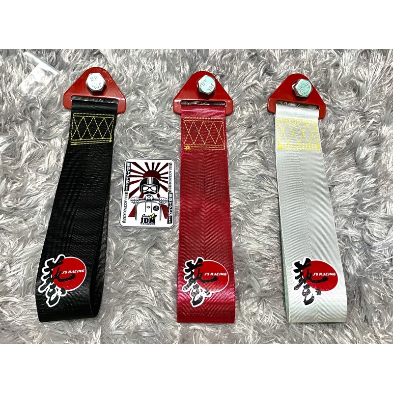 JS Racing tow strap JDM accessories Shopee Philippines