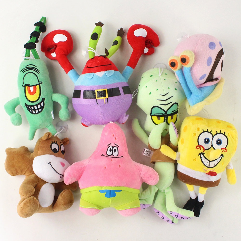 7Style Anime SpongeBob SquarePants Patrick Star Plankton Sandy Cheeks ...