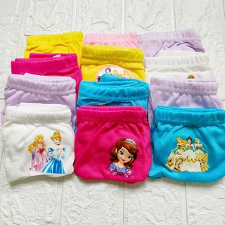 3-9 Years 6 Pcs/Pack Kids Girl Cotton Underwear Baby Cotton Panties For  Children Clothing Random Color