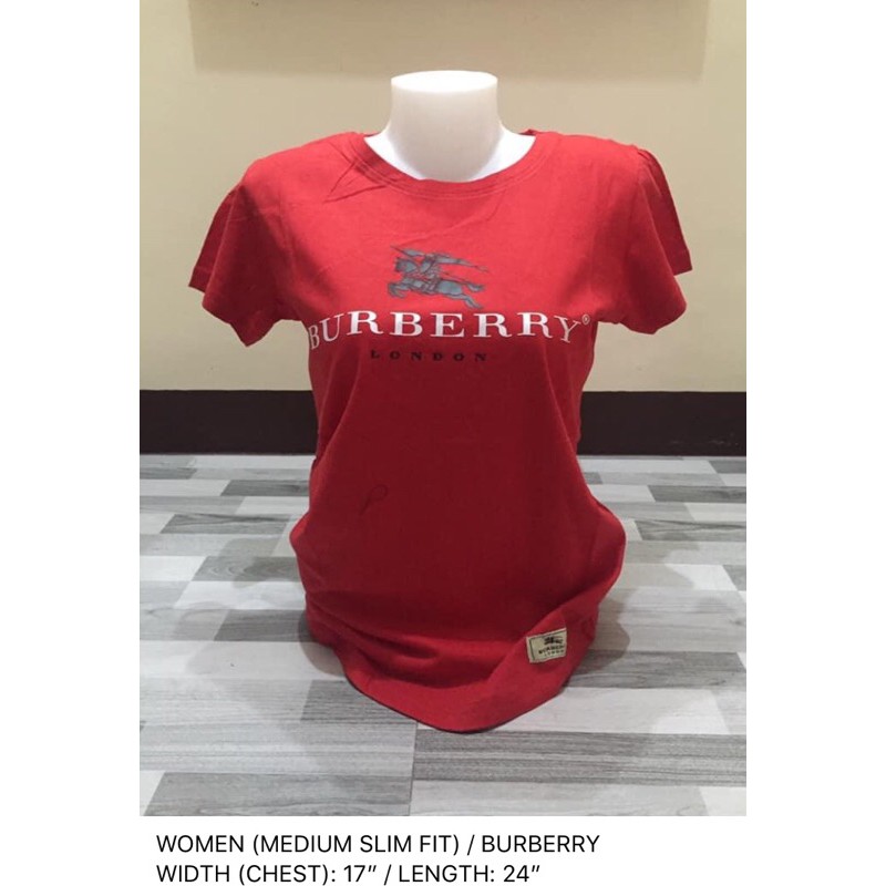 Burberry t best sale shirt womens cheaper