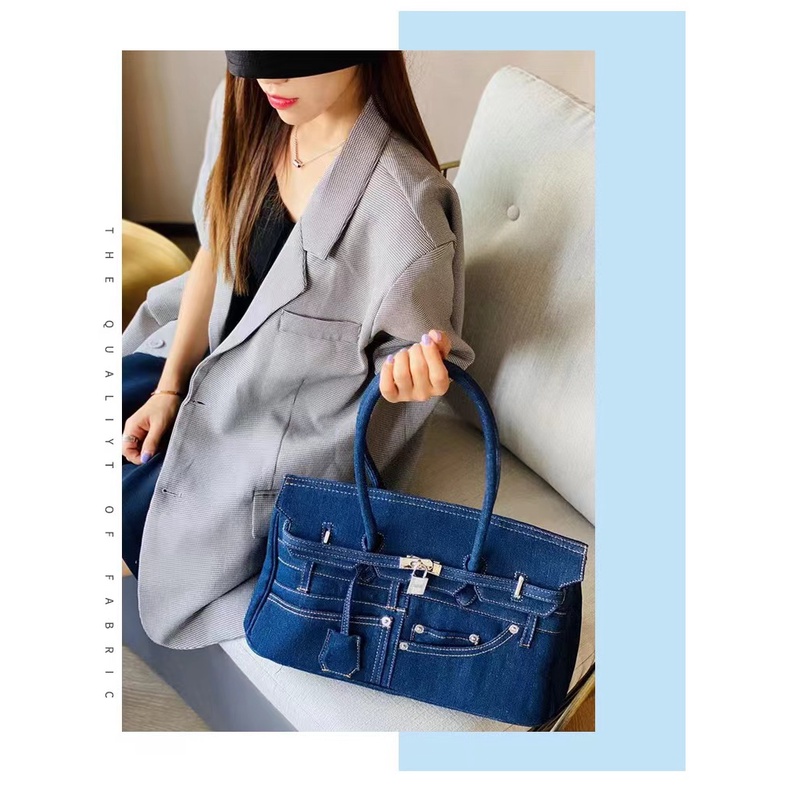 denim birkin bag