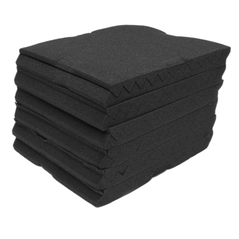 24 Pack Acoustic Panels Studio Foam Wedges 1 inch X 12 inch X 12 inch