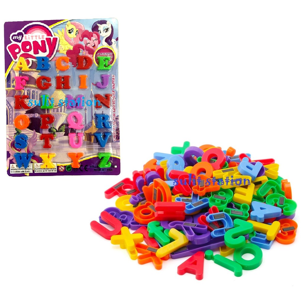 MLP MY LITTLE PONY EDUCATIONAL ABC LEARNING SMART COLORFUL FUN