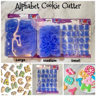 DAISO Alphabet Cutter: Cookie Cutters