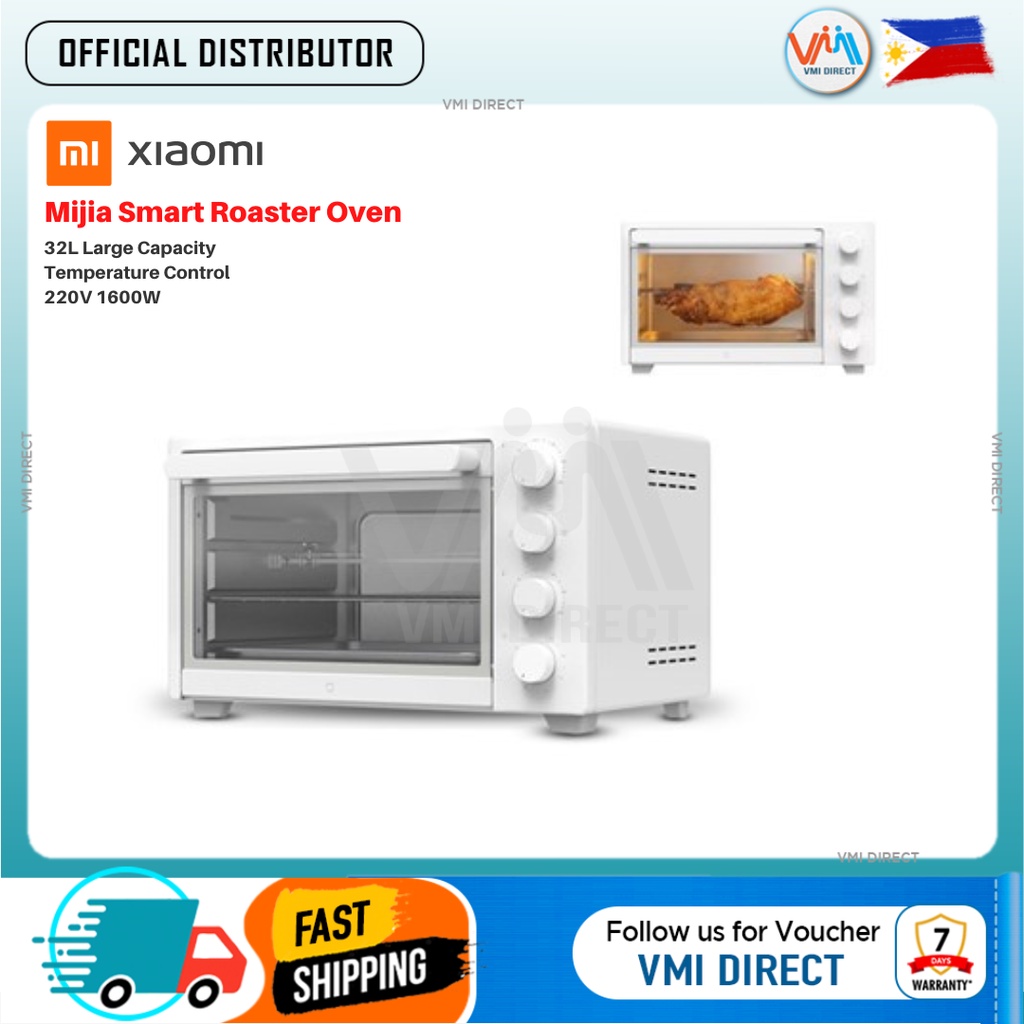 Xiaomi Mijia Smart Roaster Oven 32L Capacity 40°C Constant Temperature ...