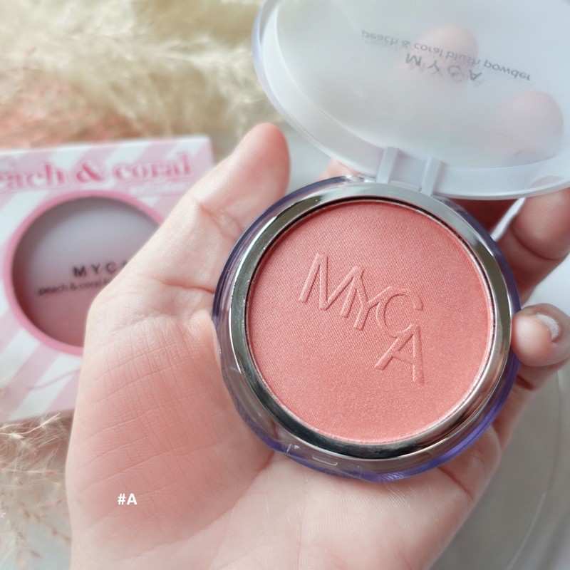 Myca Peach & Cal Blush Matte Smooth Texture Company Work | Shopee ...