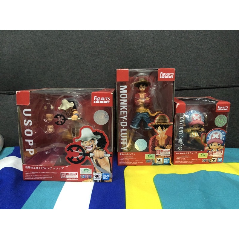 one piece figuarts zero authentic ussop luffy chopper | Shopee Philippines