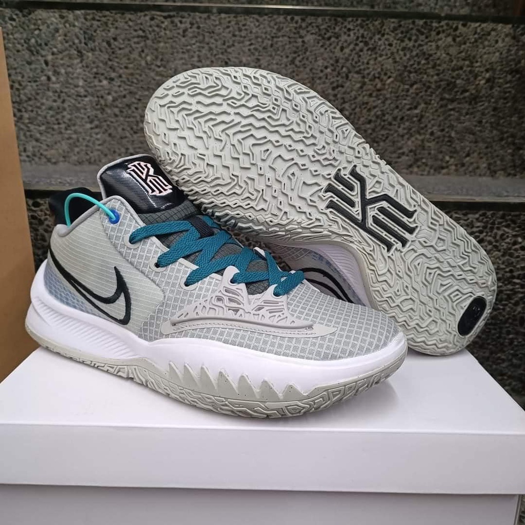 Kyrie 4 grey and on sale white