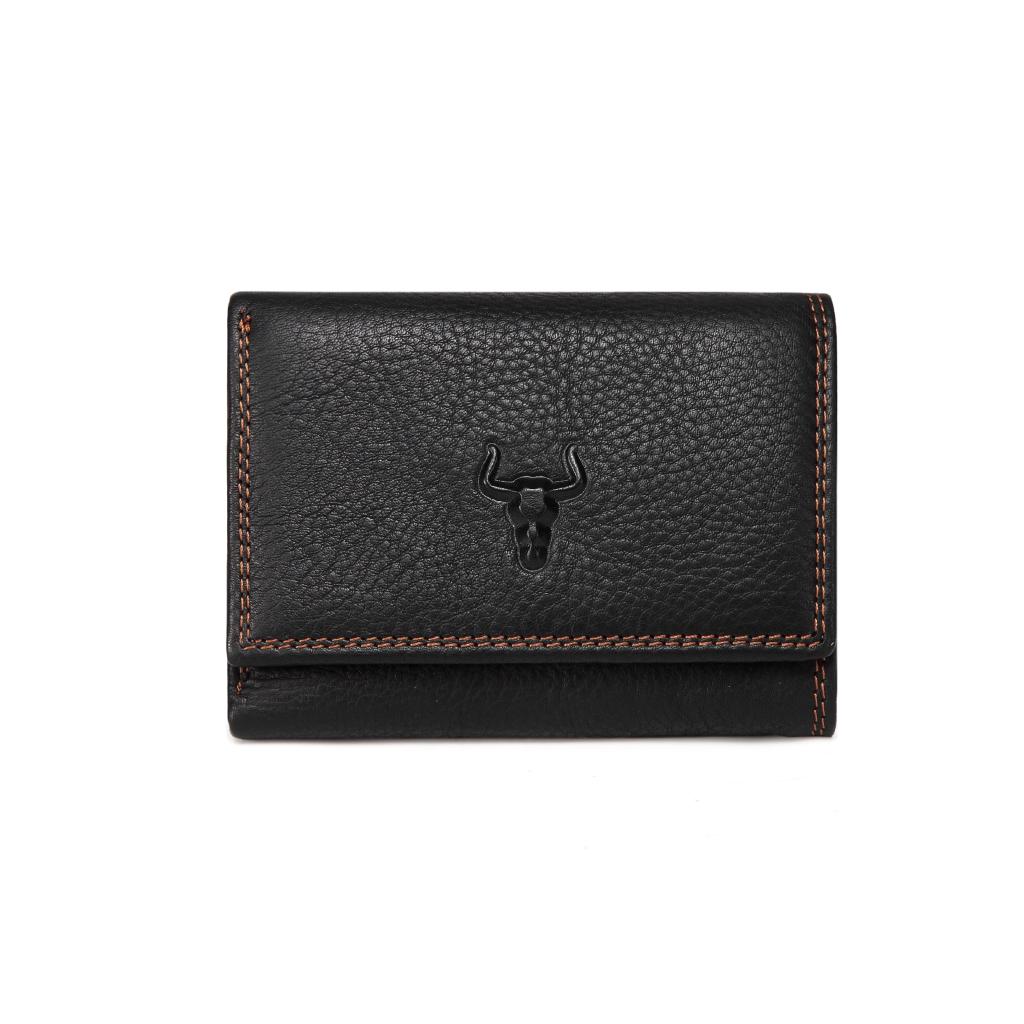 MINGCLAN Trifold Short Wallet Genuine Leather RFID Blocking Coin Pure Men  Women - AliExpress