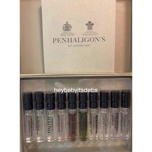 Authentic Penhaligon / Penhaligon’s Endymion / Duchess Rose / Quercus