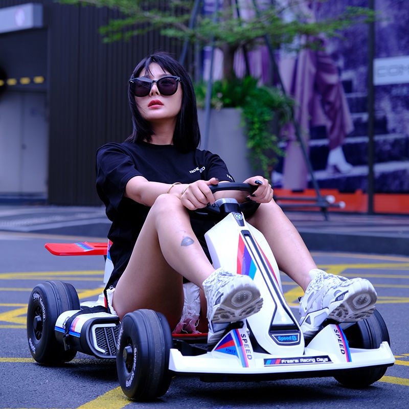 Children's Electric Car Adults Can Take Go Kart Baby Drift Car Children ...