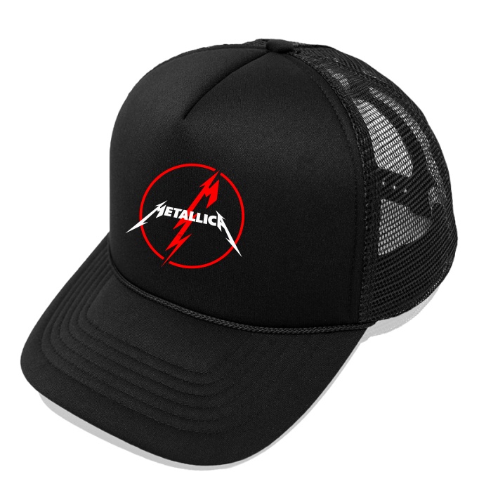 Baseball Cap Metallika Rock Band Music Shopee Philippines