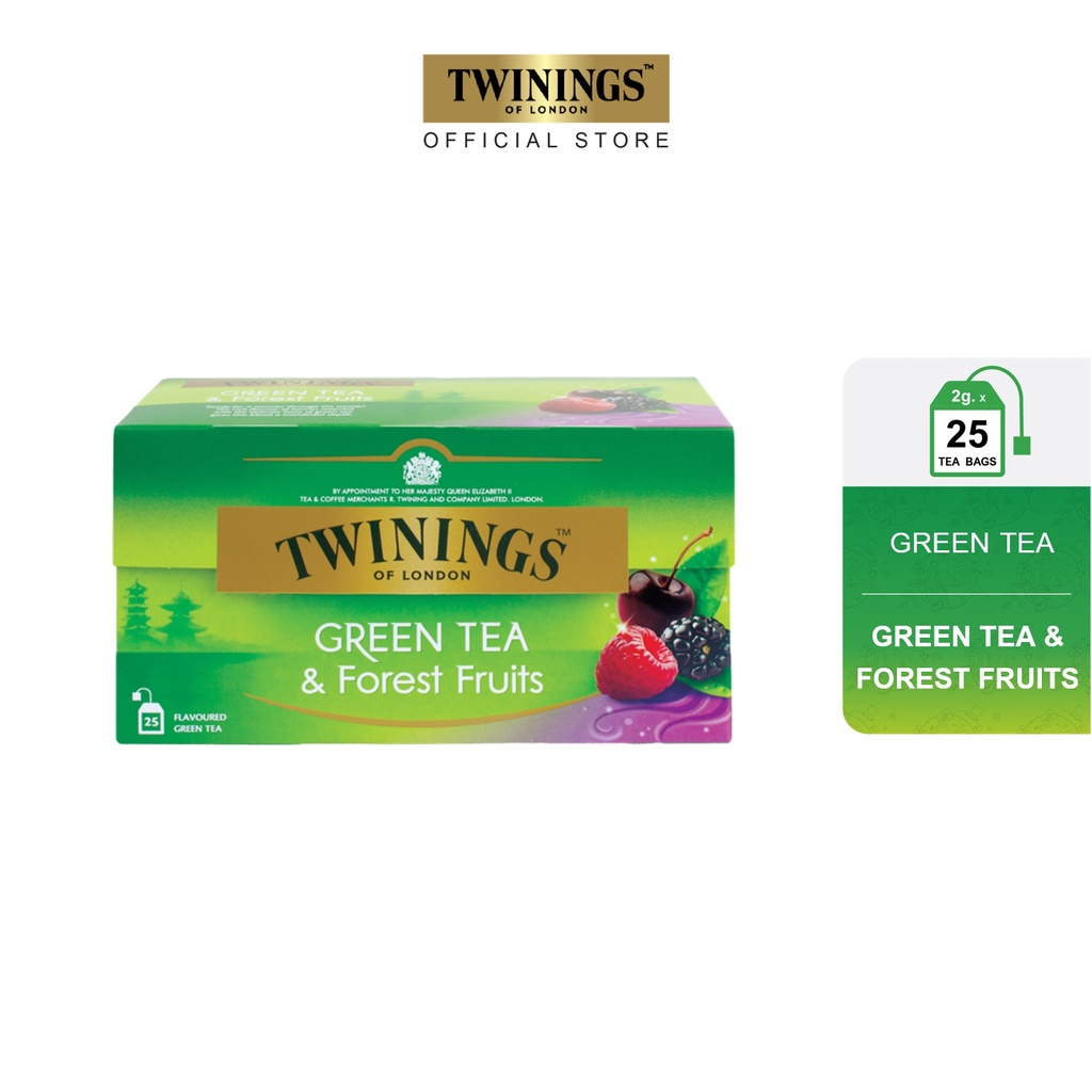 Twinings Green Tea & Forest Fruits 25s | Shopee Philippines