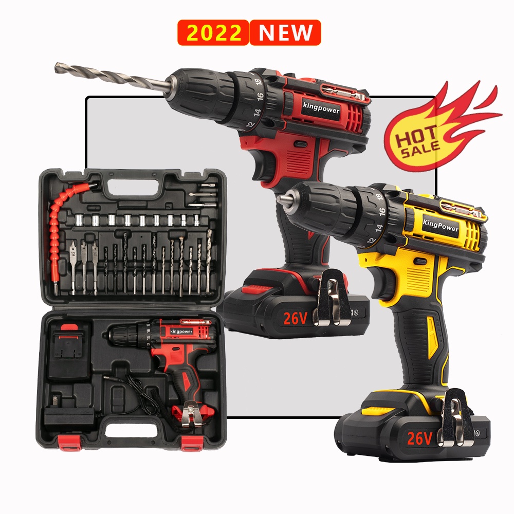 King Power electric drill accessories outdoor tools drill Cordless drill