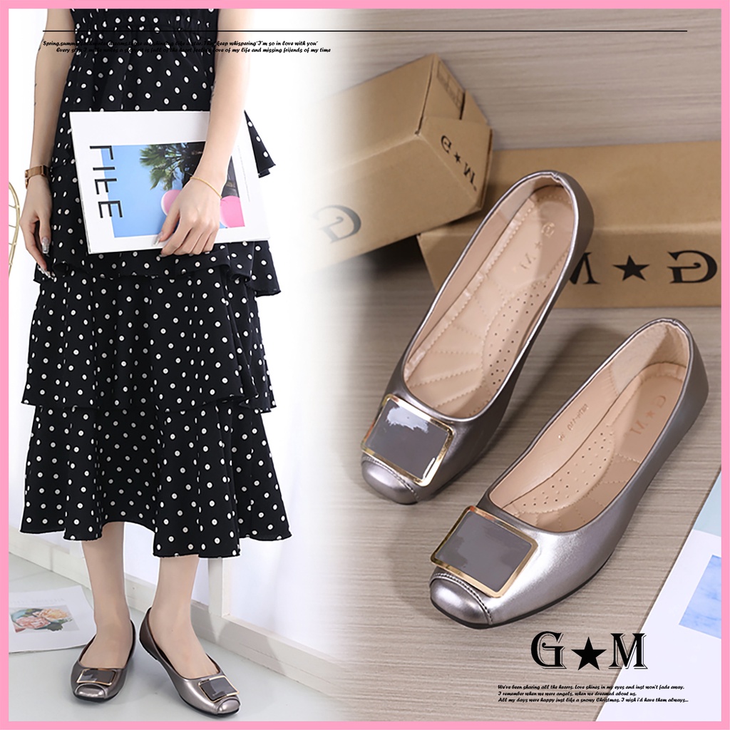 【BEA】Korean Fashion Women Doll Shoes Office Flat Shoes Daily Loafer  GM878-110