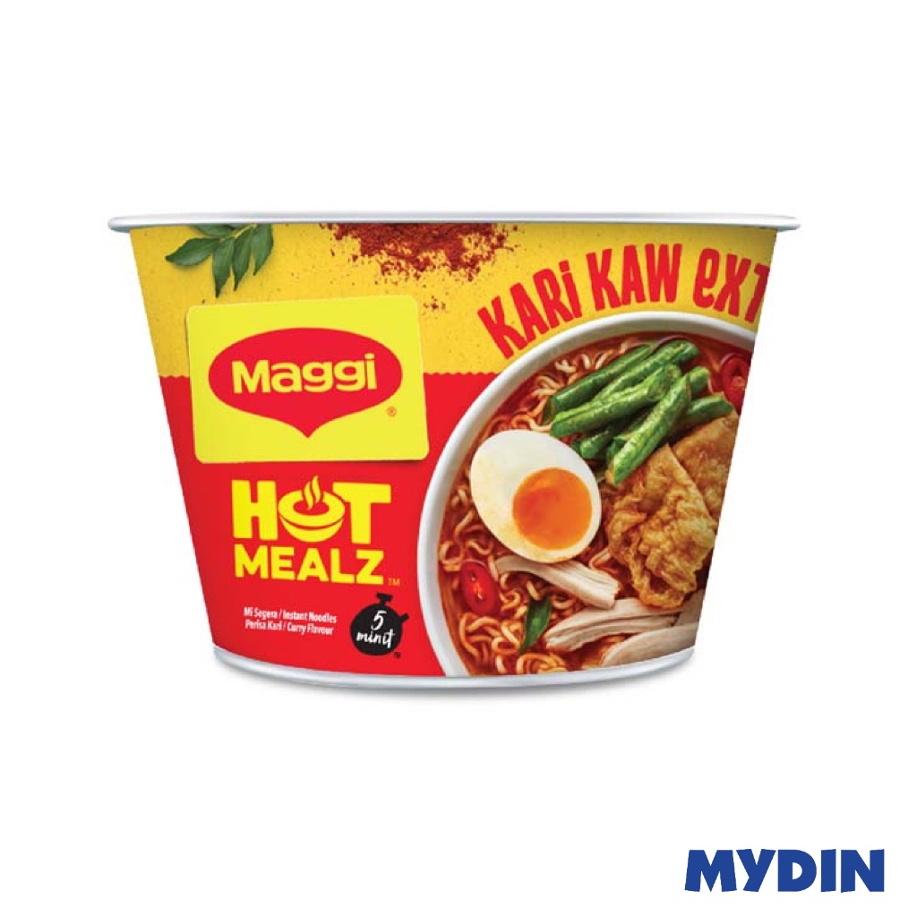 Maggi Hot Mealz Bowl Kari Kaw Extra G Shopee Philippines