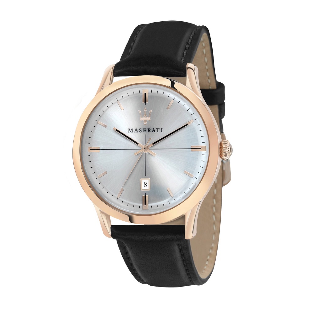 Maserati Ricordo Chronograph Blue Dial Silver Steel Strap Watch For Men - R8873633001 main image 1