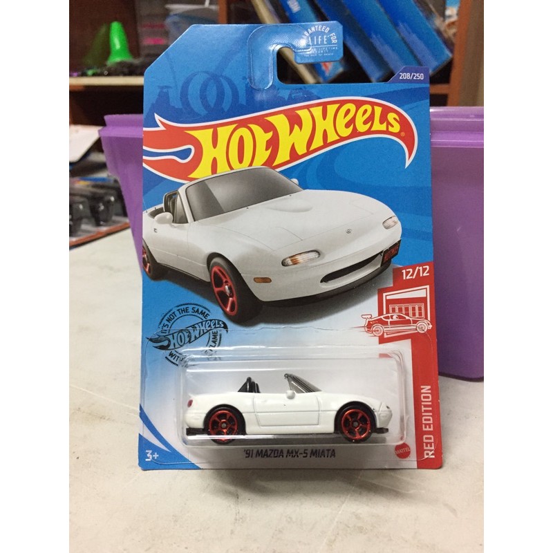 Hotwheels 91 Mazda MX-5 Miata Red edition Target Exclusives | Shopee ...