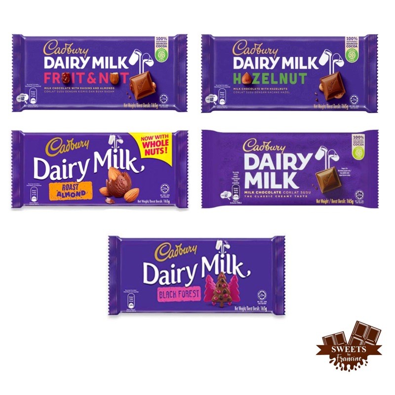 Cadbury 160g (2024 Expiry) Shopee Philippines