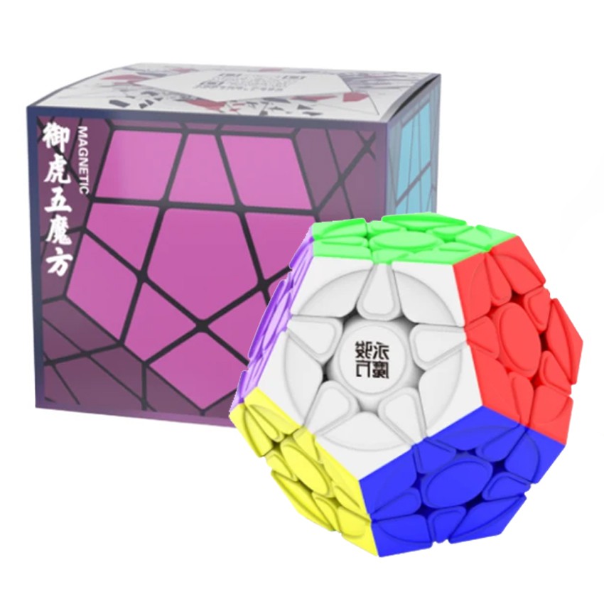 YJ Yuhu Megaminx V2 Magnetic Speed Magic Cube Stickerless | Shopee ...