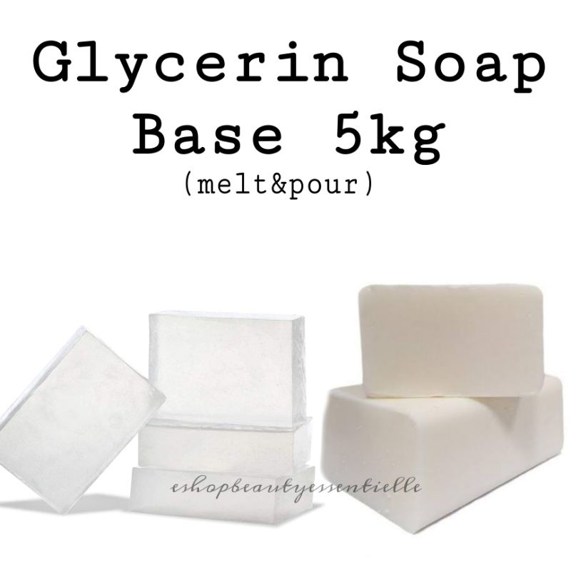 Glycerin soap base white 0.5 kg (gross 0.525 kg)