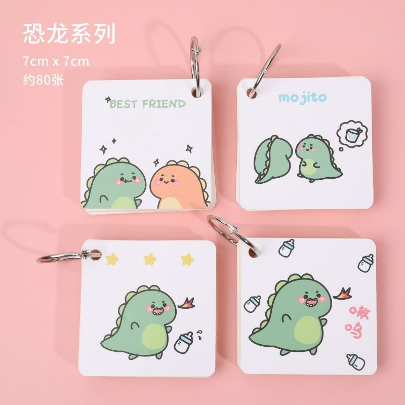 Flashcard book with keychain - vocabulary learning book | Shopee ...