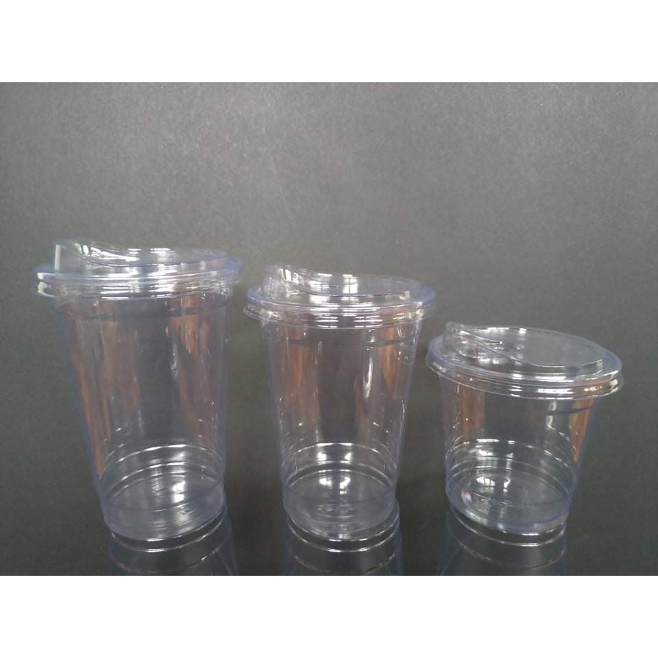 CCF 16OZ(D95MM) PP Plastic U Style Drink Cup - 1000 Pieces/Case