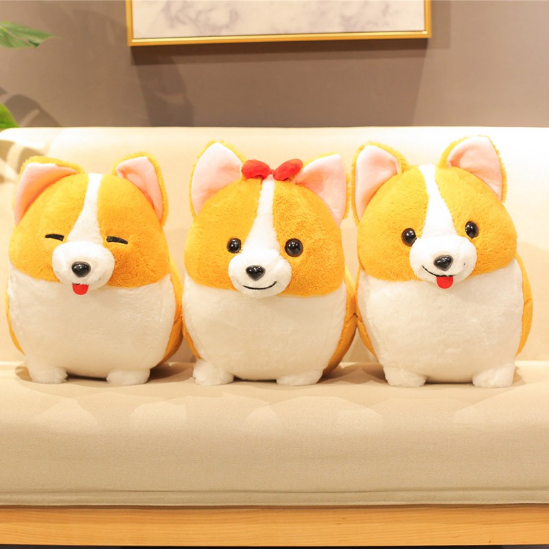 Stuffed corgi plush sales