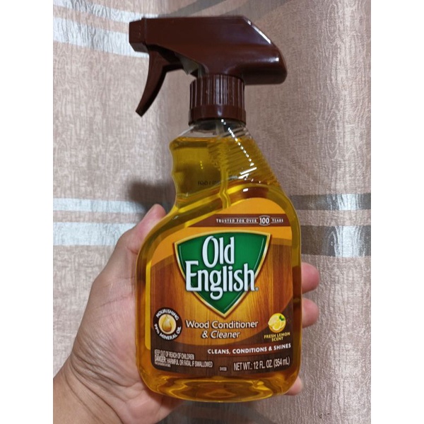 Old English, Lemon Oil, Trigger Sprayer, 12oz Shopee Philippines