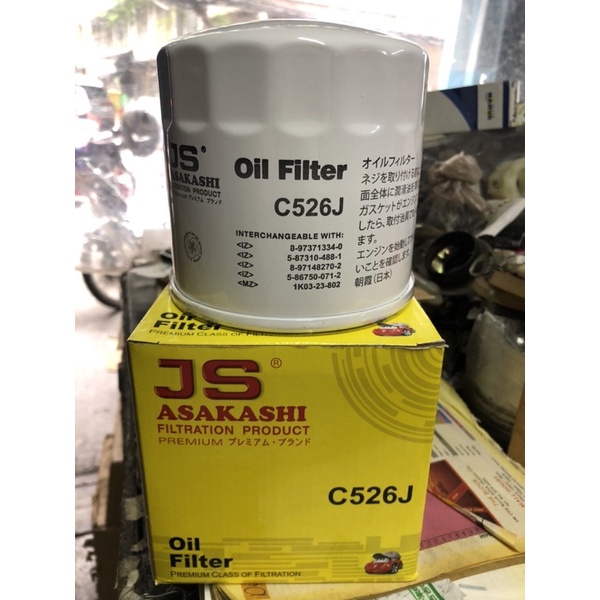 c-526 Oil Filter JS Asakashi brand | Shopee Philippines