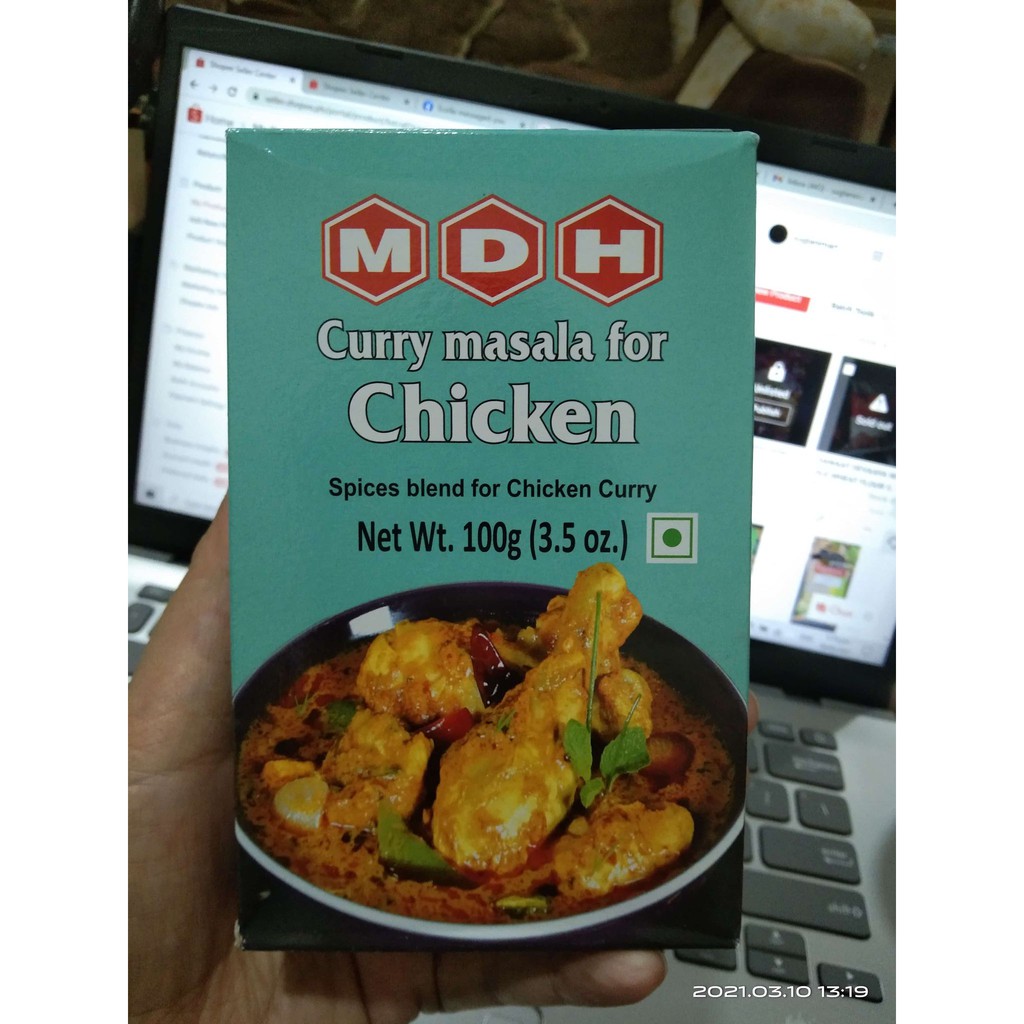 Mdh Chicken Curry Masala 100g Shopee Philippines