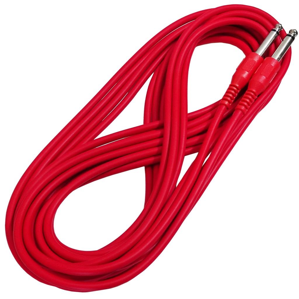 Marina Electric Guitar Jack Cable 6 Meter Straight (20 Feet) Model C111