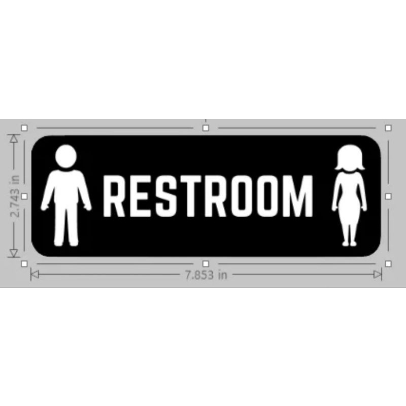 COMFORT ROOM SIGNAGE Shopee Philippines