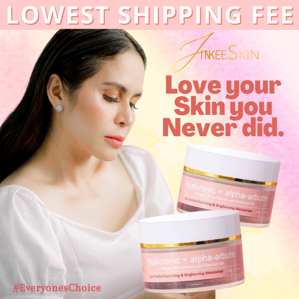 Jinkee Skin Moisturizer 30g Hydrating & Brightening with Hyaluronic