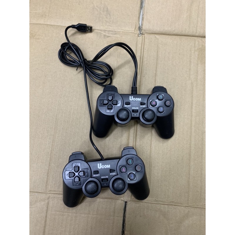 Wired Controller USB PC Console Game DOUBLE SHOCK Controller | Shopee ...
